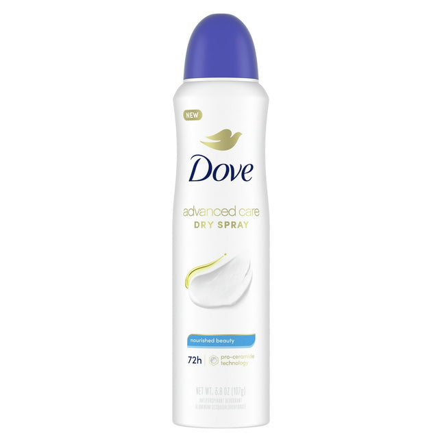 Dove Dry Spray Antiperspirant Deodorant Nourished Beauty 3.8 oz (2 Pack) - Personal Care > Bath & Body Anti-Perspirant