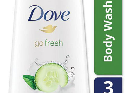 Dove Go Fresh Cool Moisture Body Wash Cucumber & Green 3oz (12 Pack) - Baby Toddler > Bathing Grooming