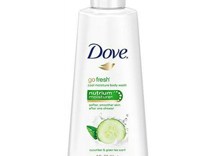 Dove Go Fresh Cool Moisture Body Wash Cucumber & Green 3oz (12 Pack) - Baby Toddler > Bathing Grooming