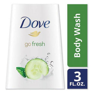 Dove Go Fresh Cool Moisture Body Wash Cucumber & Green 3oz (6 Pack) - Baby Toddler > Bathing Grooming