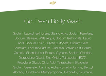 Dove Go fresh Moisture Body Wash Cucumber & Green 12oz (2 Pack) - Personal Care > Bath Washes Shower Gels