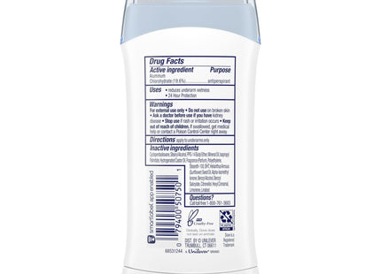 Dove Invisible Solid Women’s Antiperspirant Deodorant Stick Fresh 2.6oz - Personal Care > Bath & Body Anti-Perspirant