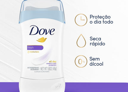 Dove Invisible Solid Women’s Antiperspirant Deodorant Stick Fresh 2.6oz (2 Pack) - Personal Care > Bath & Body