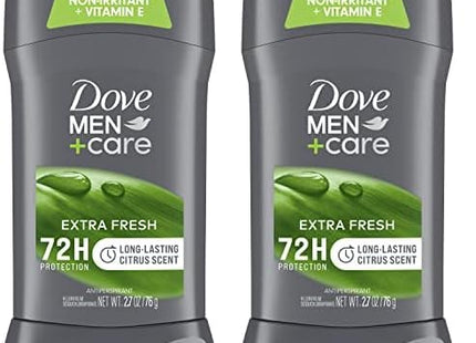 Dove Men + Care Antiperspirant & Deodorant Stick Extra Fresh 2.7oz (24 Pack) - Personal Care > Bath Body Anti-Perspirant