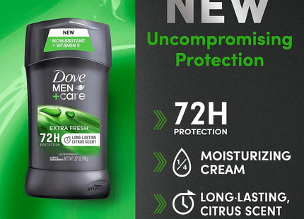 Dove Men + Care Antiperspirant & Deodorant Stick Extra Fresh 2.7oz (7 Pack) - Personal Care > Bath Body Anti-Perspirant