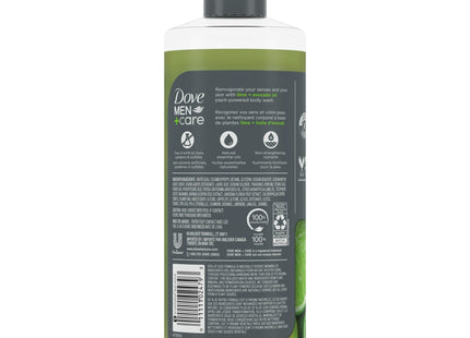 Dove Men + Care Body Wash Lime and Avocado Oil 18oz (2 Pack) - Personal Care > Bath & Washes Shower Gels