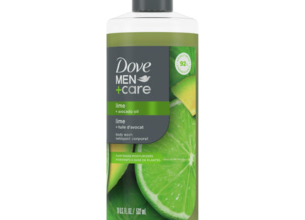 Dove Men + Care Body Wash Lime and Avocado Oil 18oz (2 Pack) - Personal Care > Bath & Washes Shower Gels