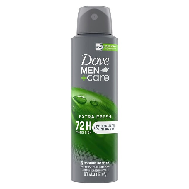 Dove Men + Care Dry Spray Antiperspirant Deodorant Extra Fresh Citrus 3.8oz - Personal Care > Bath & Body