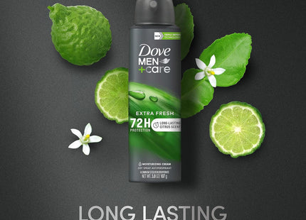 Dove Men + Care Dry Spray Antiperspirant Deodorant Extra Fresh Citrus 3.8oz (3 Pack) - Personal Care > Bath & Body