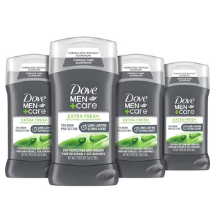 Dove Men + Care Extra Fresh Long Lasting Deodorant Stick Citrus 3oz (4 Pack) - Personal Care > Bath & Body