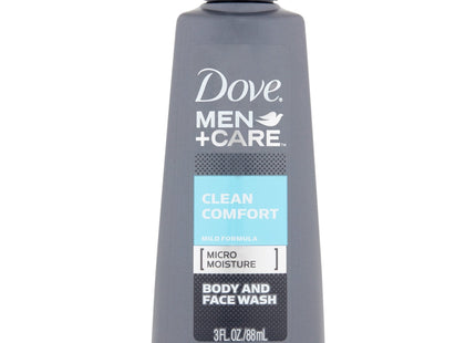 Dove Men + Care Micro Moisture Body and Face Wash Clean Comfort 3 Oz (12 Pack) - Baby & Toddler > Bathing Grooming