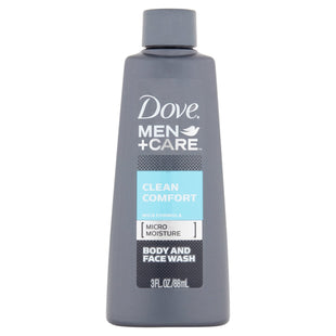 Dove Men + Care Micro Moisture Body and Face Wash Clean Comfort 3 Oz (2 Pack) - Baby & Toddler > Bathing Grooming