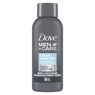 Dove Men + Care Micro Moisture Body and Face Wash Clean Comfort 3 Oz (3 Pack) - Baby & Toddler > Bathing Grooming