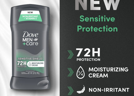 Dove Men + Care Sensitive Shield Antiperspirant Deodorant Stick 2.7oz (2 Pack) - Personal Care > Bath & Body