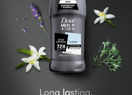 Dove Men + Care Stain Defense Antiperspirant Deodorant Stick Clean 2.7 oz - Personal Care > Bath & Body Anti-Perspirant