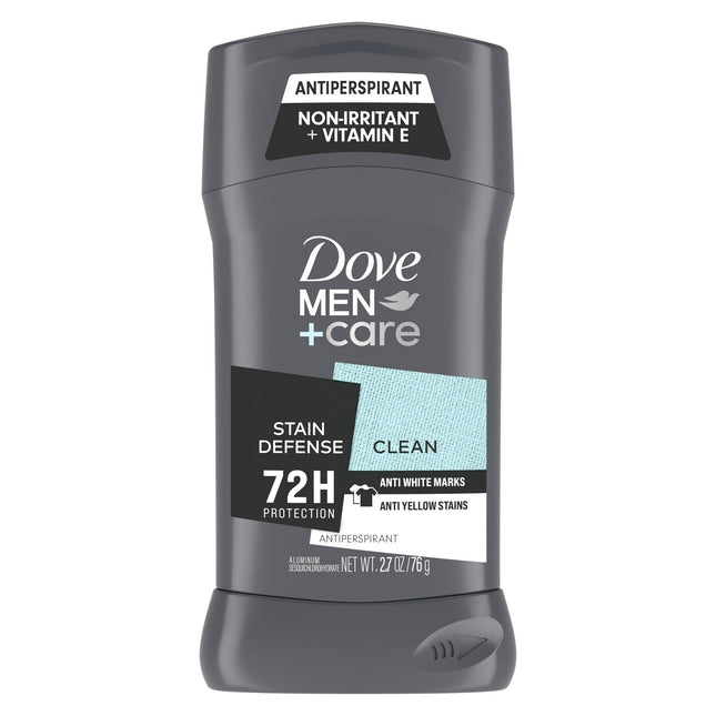 Dove Men + Care Stain Defense Antiperspirant Deodorant Stick Clean 2.7 oz (6 Pack) - Personal Care > Bath & Body