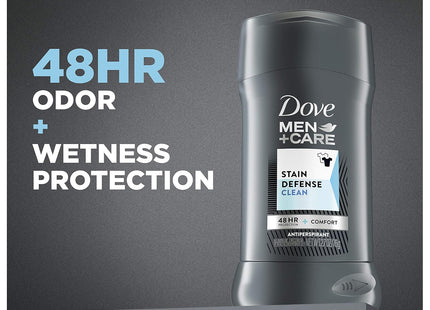 Dove Men + Care Stain Defense Antiperspirant Deodorant Stick Clean 2.7 oz (2 Pack) - Personal Care > Bath & Body