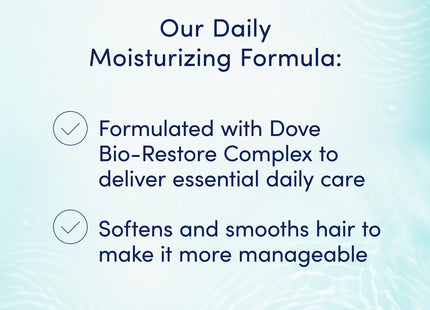 Dove Nutritive Solutions Daily Moisturizing conditioner Unisex 12.0oz (4 Pack) - Personal Care > Hair & Styling Shampoo