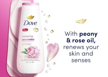 Dove Pampering Body Wash Renewing Peony and Rose Oil 20oz (2 Pack) - Personal Care > Bath & Washes Shower Gels