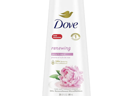 Dove Pampering Body Wash Renewing Peony and Rose Oil 20oz (6 Pack) - Personal Care > Bath & Washes Shower Gels