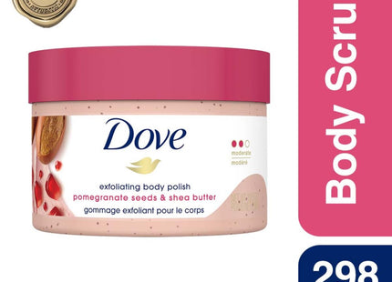 Dove Pomegranate Seeds & Shea Butter Exfoliating Body Scrub 10.5oz (2 Pack) - Personal Care > Skin Exfoliators Scrubs