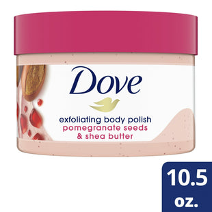 Dove Pomegranate Seeds & Shea Butter Exfoliating Body Scrub 10.5oz (2 Pack) - Personal Care > Skin Exfoliators Scrubs