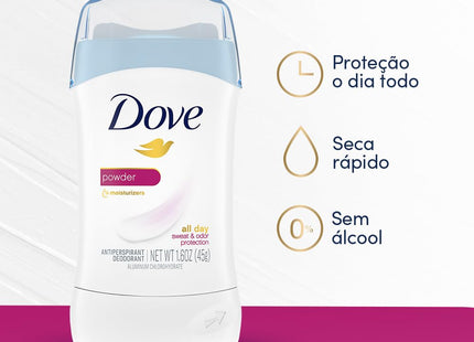 Dove Powder Invisible Solid Antiperspirant Deodorant Stick 1.6oz (2 Pack) - Personal Care > Bath & Body Anti-Perspirant