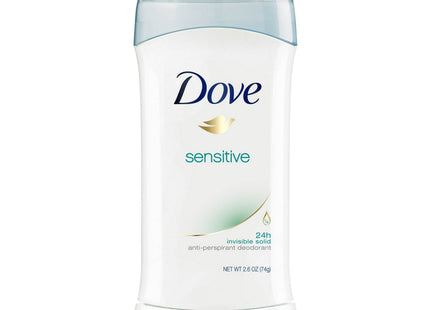 Dove Sensitive Antiperspirant & Deodorant Invisible Solid 2.6oz (12 Pack) - Personal Care > Bath Body Anti-Perspirant