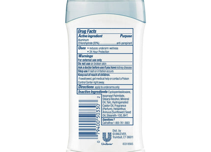 Dove Sensitive Antiperspirant & Deodorant Invisible Solid 2.6oz (4 Pack) - Personal Care > Bath Body Anti-Perspirant