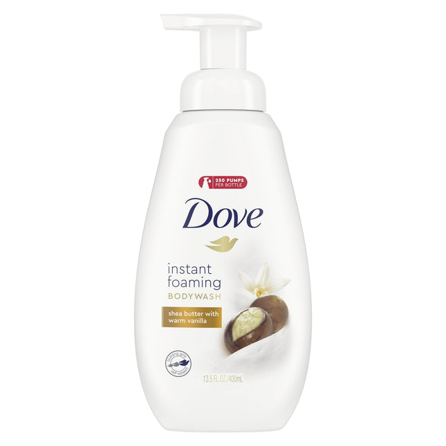 Dove Shea Butter & Warm Vanilla Shower Foam Body Wash 13.5oz (2 Pack) - Personal Care > Bath Washes Gels