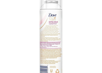 Dove Style + Care Strength And Shine Extra Hold Aerosol Hairspray 7oz (8 Pack) - Personal Care > Hair & Styling Products