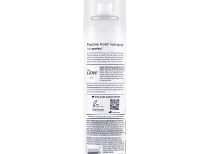 Dove Style + Care Strength & Shine Flexible Hold Hairspray Aerosol 7oz (9 Pack) - Personal Care > Hair Styling Products