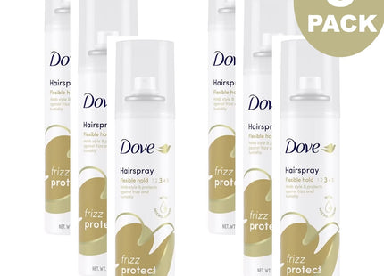 Dove Style + Care Strength & Shine Flexible Hold Hairspray Aerosol 7oz (6 Pack) - Personal Care > Hair Styling Products