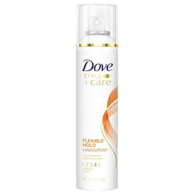 dove care flexible hair spray