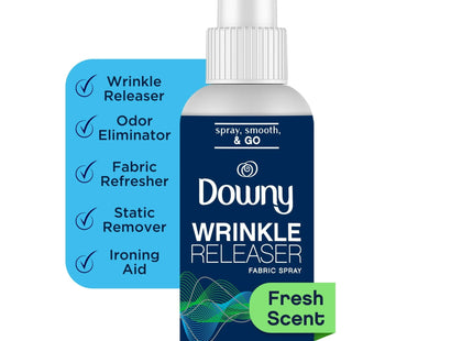 Downy Wrinkle Releaser & Refresher Fabric Spray Light Fresh Travel 3oz (12 Pack) - Household Supplies > Laundry