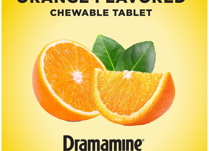 Dramamine Motion Sickness Relief Chewable Tablets Orange Flavored 8ct (3 Pack) - Health Care > Over-the-Counter