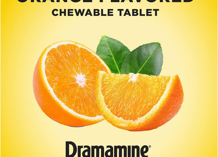 Dramamine Motion Sickness Relief Chewable Tablets Orange Flavored 8ct (2 Pack) - Health Care > Over-the-Counter