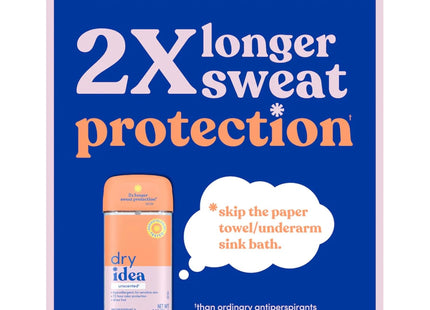 Dry Idea Advanced Antiperspirant Deodorant Clear Gel Unscented 3oz (12 Pack) - Personal Care > Bath & Body