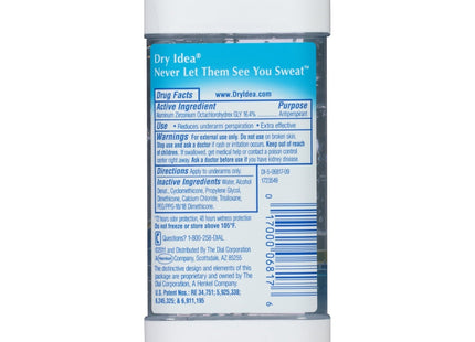 Dry Idea Advanced Antiperspirant Deodorant Clear Gel Unscented 3oz (5 Pack) - Personal Care > Bath & Body