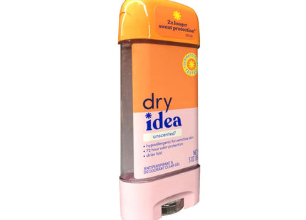 Dry Idea Advanced Antiperspirant Deodorant Clear Gel Unscented 3oz (12 Pack) - Personal Care > Bath & Body