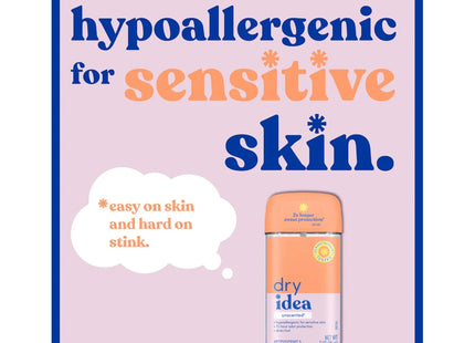 Dry Idea Advanced Antiperspirant Deodorant Clear Gel Unscented 3oz (12 Pack) - Personal Care > Bath & Body