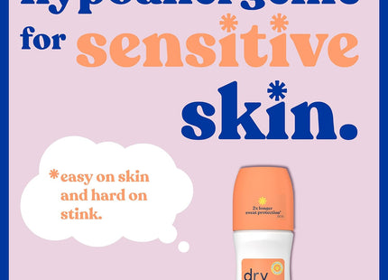 Dry Idea Advanced Antiperspirant Deodorant Roll On Unscented 3.25 FLoz (12 Pack) - Personal Care > Bath & Body