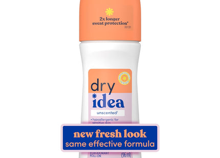 Dry Idea Advanced Antiperspirant Deodorant Roll On Unscented 3.25 FLoz (6 Pack) - Personal Care > Bath & Body