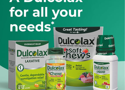 Dulcolax Laxative Suppository Gentle Overnight Constipation Relief 4ct - Health Care > Over-the-Counter Medication