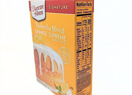 Duncan Hines Signature Perfectly Moist Orange Supreme Cake Mix 15.25 oz (3 Pack) - Food & Beverages > Baking Desserts
