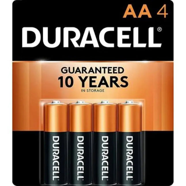 Duracell Copper Top AAA Alkaline Battery Duralock Power Preserve 4ct (4 Pack) - Electronics Accessories > Batteries