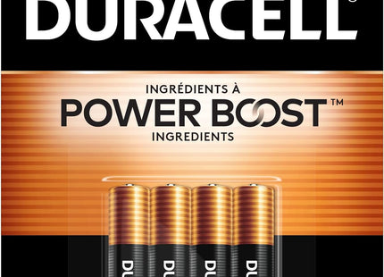 Duracell Copper Top AAA Alkaline Battery Duralock Power Preserve 4ct - Electronics Accessories > Batteries General