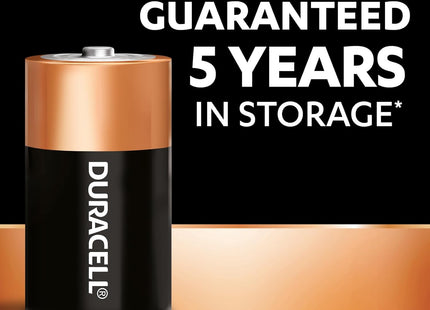Duracell D Alkaline Copper Top Batteries Duralock Technology 1.5 V 2ct (6 Pack) - Electronics Accessories > General