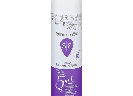 Summers Eve Feminine Deodorant Spray, Ultra Freshening,  Extra Strength, AEROSOL 2 Ounce (Pack Of 6)