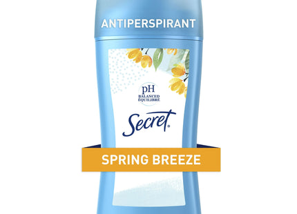 Original Spring Invisible Solid, pH Balanced, Antiperspirant Deodorant Stick, Spring Breeze 2.6 Ounce (Pack Of 7)